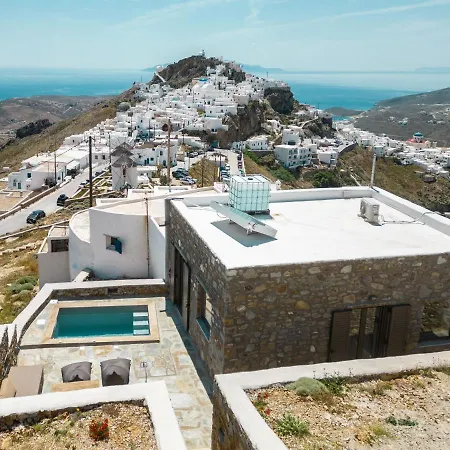 Petrias Pool House Serifos Town