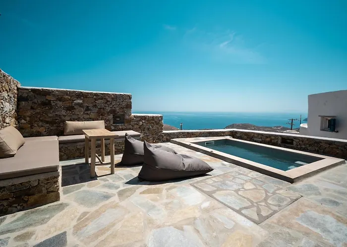 Apartmán Petrias Pool House Serifos Town